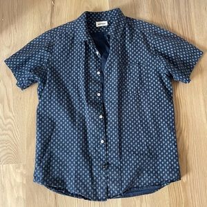 Taylor stitch patterned button up size 42